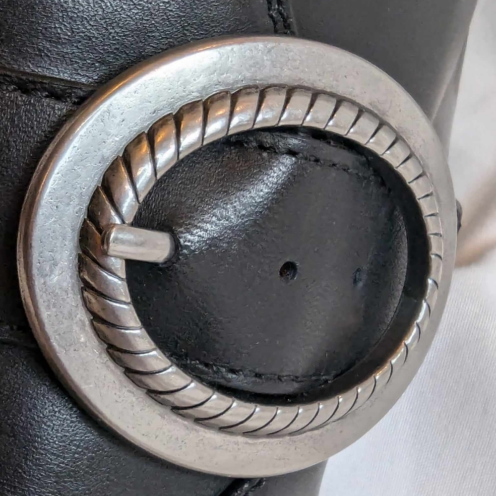 Genuine Coach Chandler bootie all leather size 5 - Picture 6 of 11